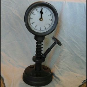 Industrial looking clock